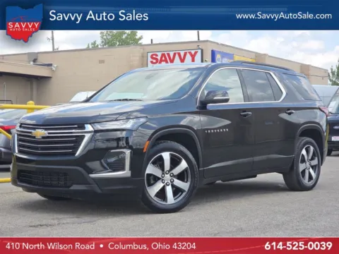 Black 2023 Chevrolet Traverse LT Leather for sale in Columbus, OH