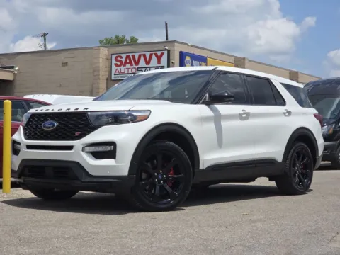 White 2021 Ford Explorer ST for sale in Columbus, OH