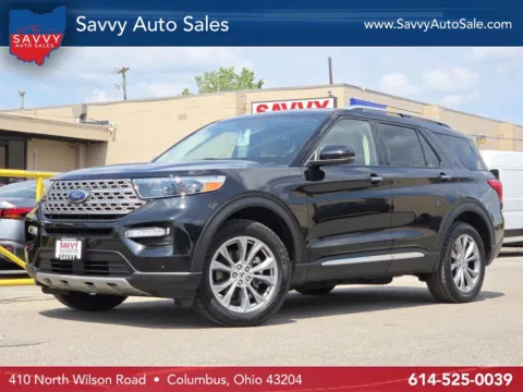 Black 2022 Ford Explorer Limited for sale in Columbus, OH