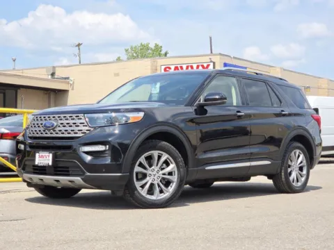 Black 2022 Ford Explorer Limited for sale in Columbus, OH