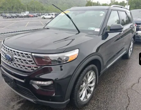 Black 2022 Ford Explorer Limited for sale in Columbus, OH