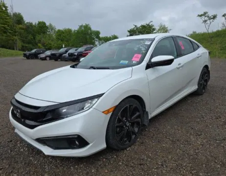 White 2021 Honda Civic Sport for sale in Columbus, OH