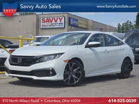White 2021 Honda Civic Sport for sale in Columbus, OH