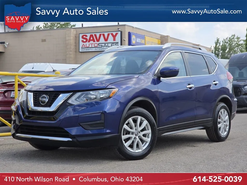 Blue 2020 Nissan Rogue SV for sale in Columbus, OH