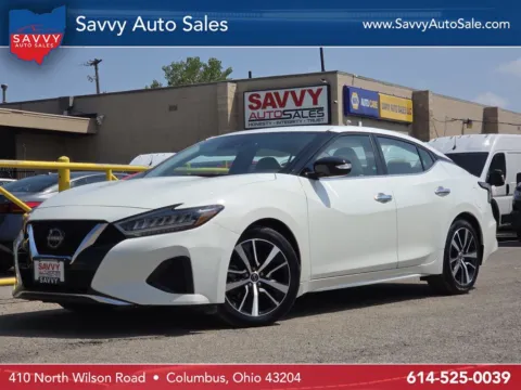 White 2023 Nissan Maxima SV for sale in Columbus, OH