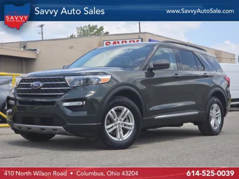 Green 2022 Ford Explorer XLT for sale in Columbus, OH
