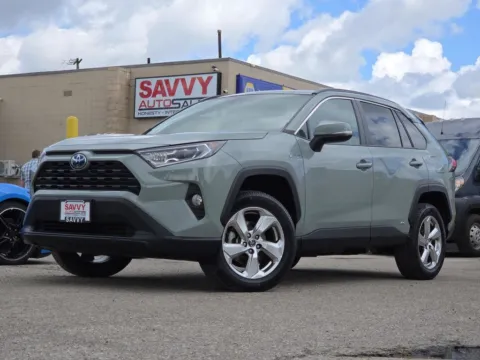 Gray 2021 Toyota RAV4 Hybrid XLE Premium for sale in Columbus, OH