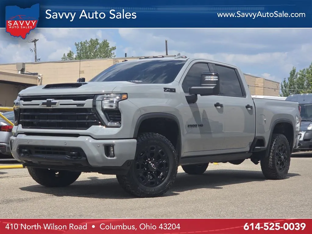 Gray 2024 Chevrolet Silverado 2500 HD LTZ for sale in Columbus, OH