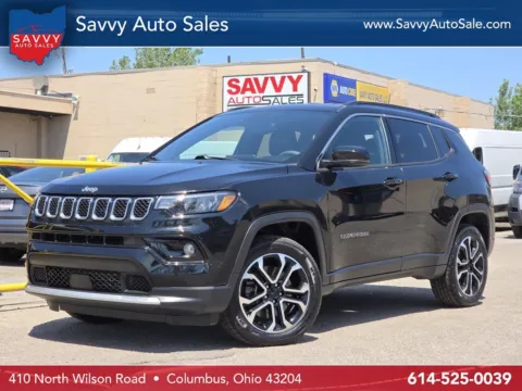 Black 2023 Jeep Compass Limited for sale in Columbus, OH