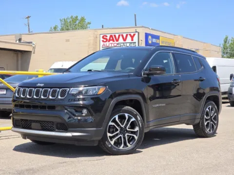 Black 2023 Jeep Compass Limited for sale in Columbus, OH