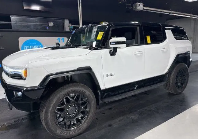 White 2024 GMC Hummer EV SUV 2X for sale in Columbus, OH