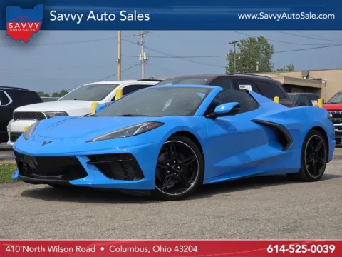 Blue 2023 Chevrolet Corvette Stingray for sale in Columbus, OH