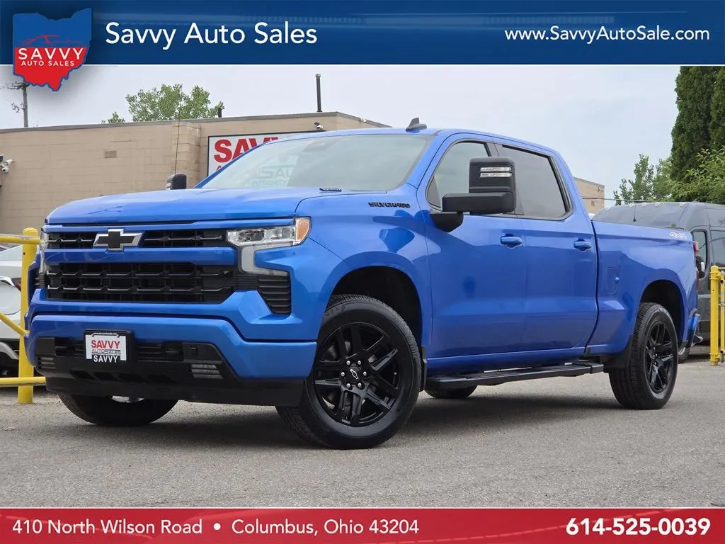 Blue 2025 Chevrolet Silverado 1500 RST for sale in Columbus, OH