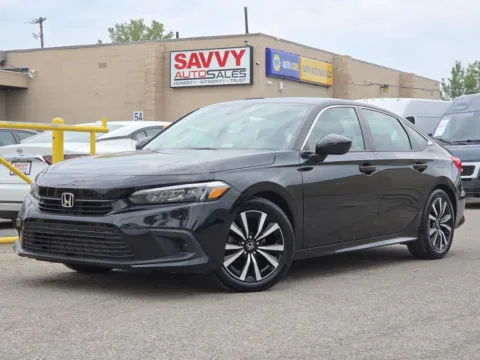 Black 2023 Honda Civic EX for sale in Columbus, OH