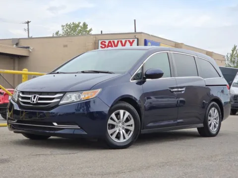 Black 2017 Honda Odyssey EX-L for sale in Columbus, OH