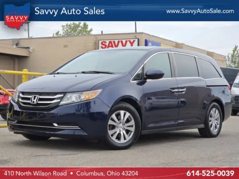 Black 2017 Honda Odyssey EX-L for sale in Columbus, OH