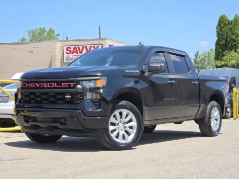 Black 2023 Chevrolet Silverado 1500 Custom for sale in Columbus, OH