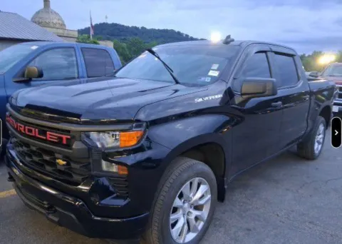 Black 2023 Chevrolet Silverado 1500 Custom for sale in Columbus, OH