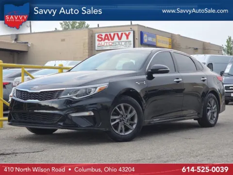 Black 2020 Kia Optima LX for sale in Columbus, OH