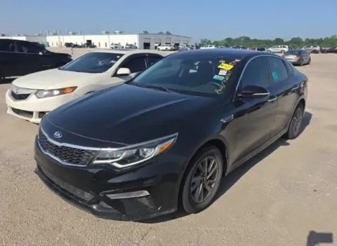 Black 2020 Kia Optima LX for sale in Columbus, OH
