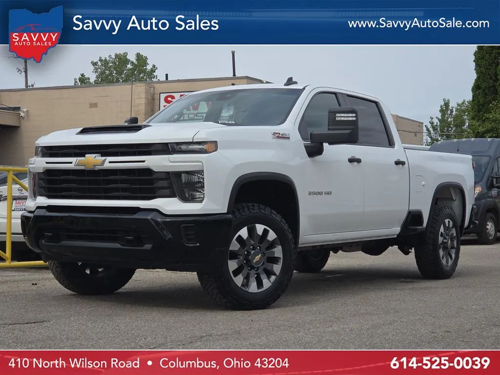 White 2024 Chevrolet Silverado 2500 HD Custom for sale in Columbus, OH