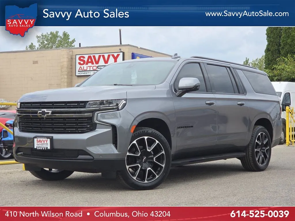 Gray 2021 Chevrolet Suburban RST for sale in Columbus, OH