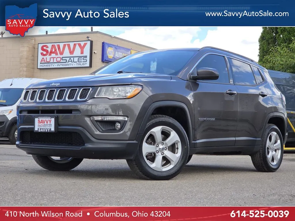 Gray 2018 Jeep Compass Latitude for sale in Columbus, OH