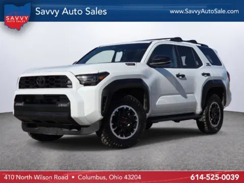 White 2025 Toyota 4Runner i-FORCE MAX Hybrid TRD Off Road for sale in Columbus, OH