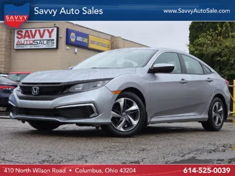 Silver 2019 Honda Civic LX for sale in Columbus, OH