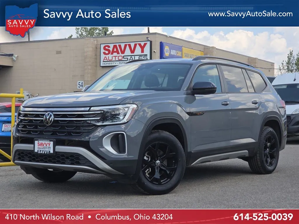 Gray 2024 Volkswagen Atlas 2.0T Peak Edition SE w/Technology for sale in Columbus, OH