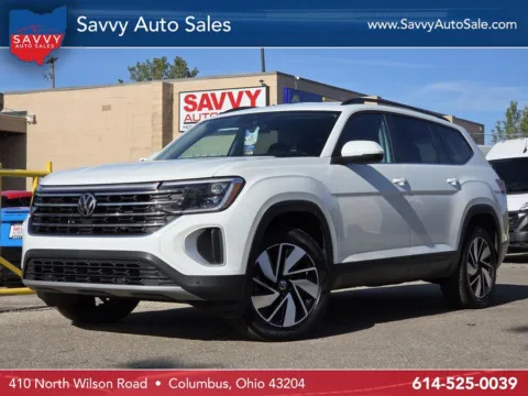 White 2025 Volkswagen Atlas 2.0T SE w/Technology for sale in Columbus, OH