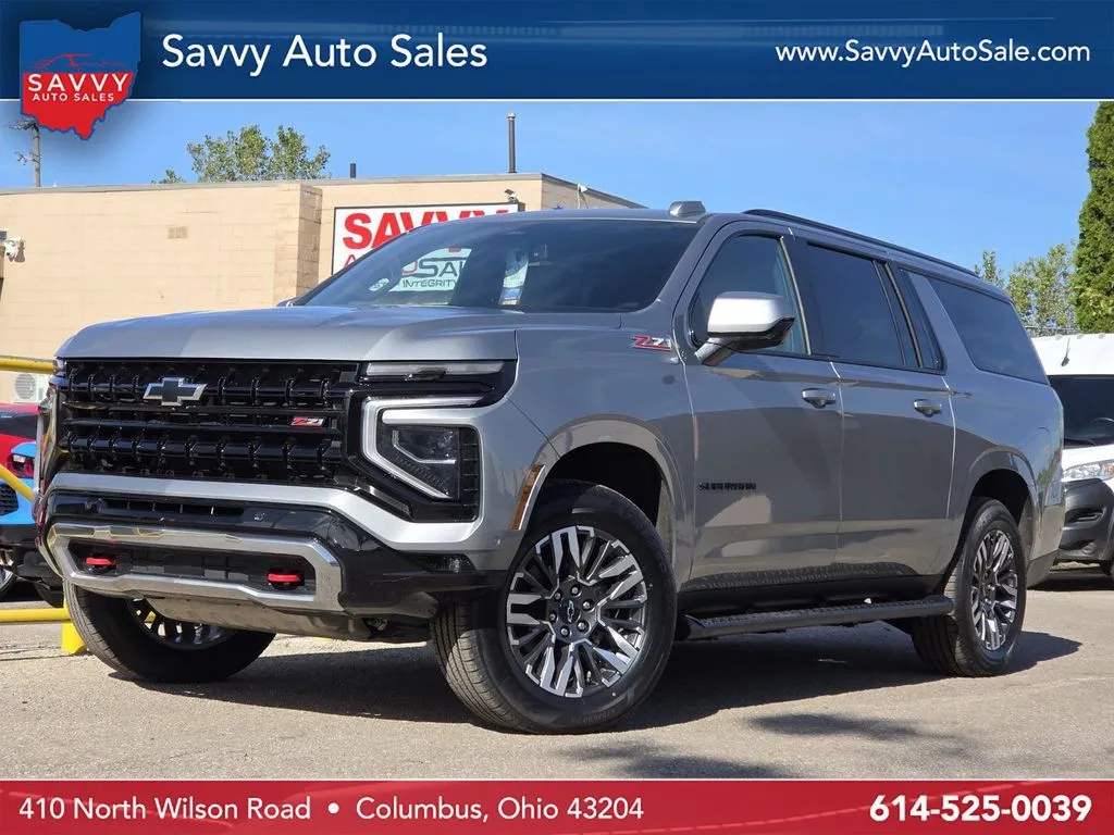 Gray 2025 Chevrolet Suburban Z71 for sale in Columbus, OH
