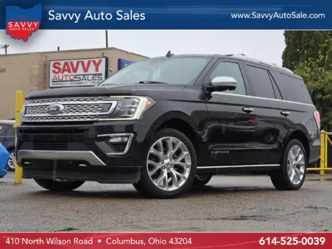 Black 2019 Ford Expedition Platinum for sale in Columbus, OH