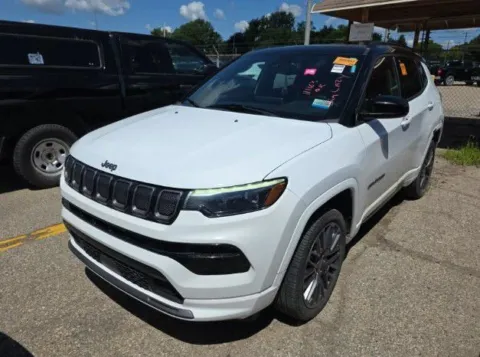 White 2022 Jeep Compass Limited for sale in Columbus, OH