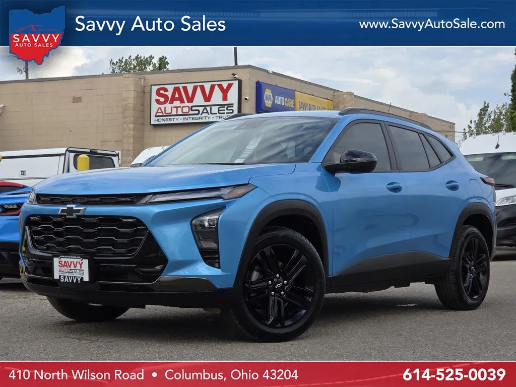 Blue 2025 Chevrolet Trax ACTIV for sale in Columbus, OH