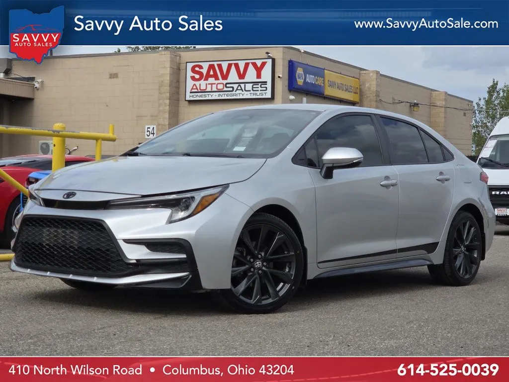 Silver 2024 Toyota Corolla SE for sale in Columbus, OH