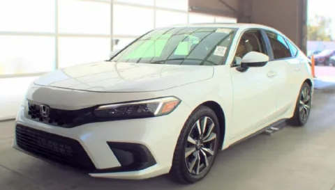 White 2023 Honda Civic EX-L for sale in Columbus, OH