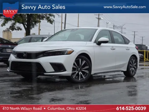 White 2023 Honda Civic EX-L for sale in Columbus, OH
