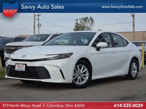 White 2025 Toyota Camry LE for sale in Columbus, OH