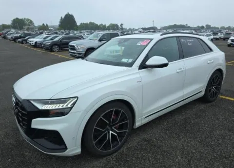 White 2020 Audi Q8 55 Prestige for sale in Columbus, OH
