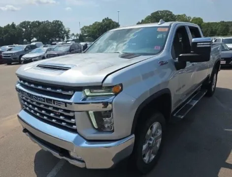 Silver 2022 Chevrolet Silverado 2500 HD LTZ for sale in Columbus, OH
