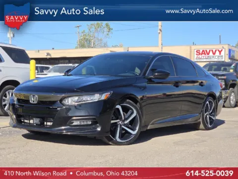 Black 2019 Honda Accord Sport for sale in Columbus, OH