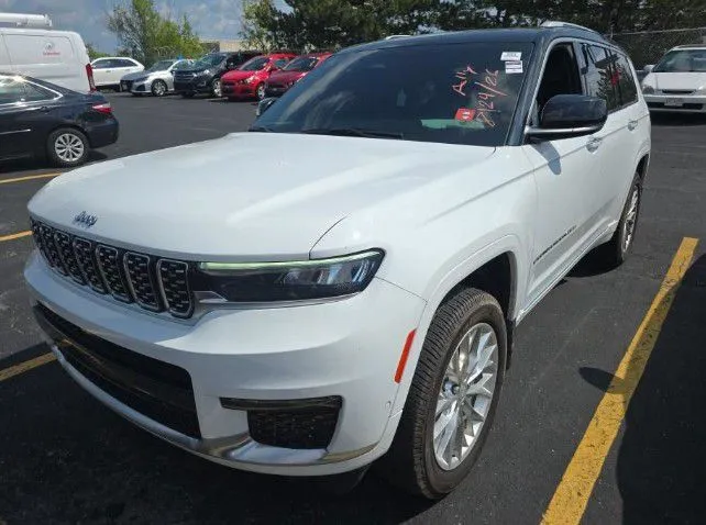 White 2021 Jeep Grand Cherokee L Summit for sale in Columbus, OH