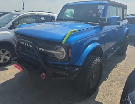 Blue 2024 Ford Bronco Outer Banks for sale in Columbus, OH
