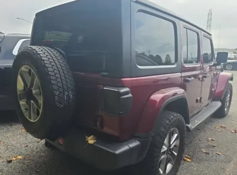 Another view of 2021 Jeep Wrangler Unlimited Sahara for sale in Columbus, OH at SAVVY AUTO SALES LLC