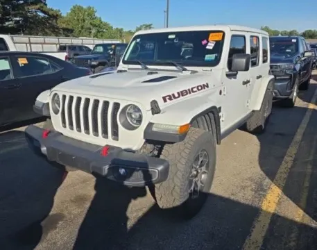 White 2021 Jeep Wrangler Unlimited Rubicon for sale in Columbus, OH
