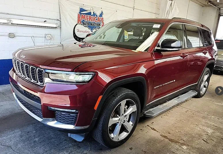 Red 2022 Jeep Grand Cherokee L Limited for sale in Columbus, OH