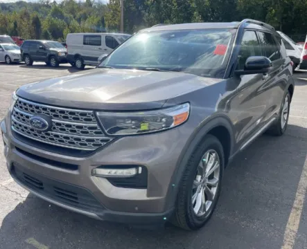 Gray 2021 Ford Explorer Limited for sale in Columbus, OH