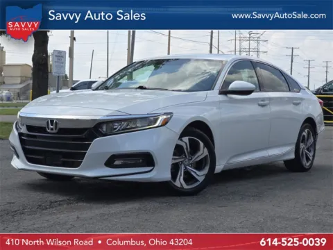White 2018 Honda Accord EX for sale in Columbus, OH
