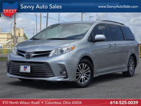 Silver 2019 Toyota Sienna XLE for sale in Columbus, OH